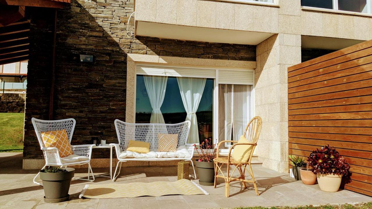 Chalet Galizano Junto A La Playa Esterno foto
