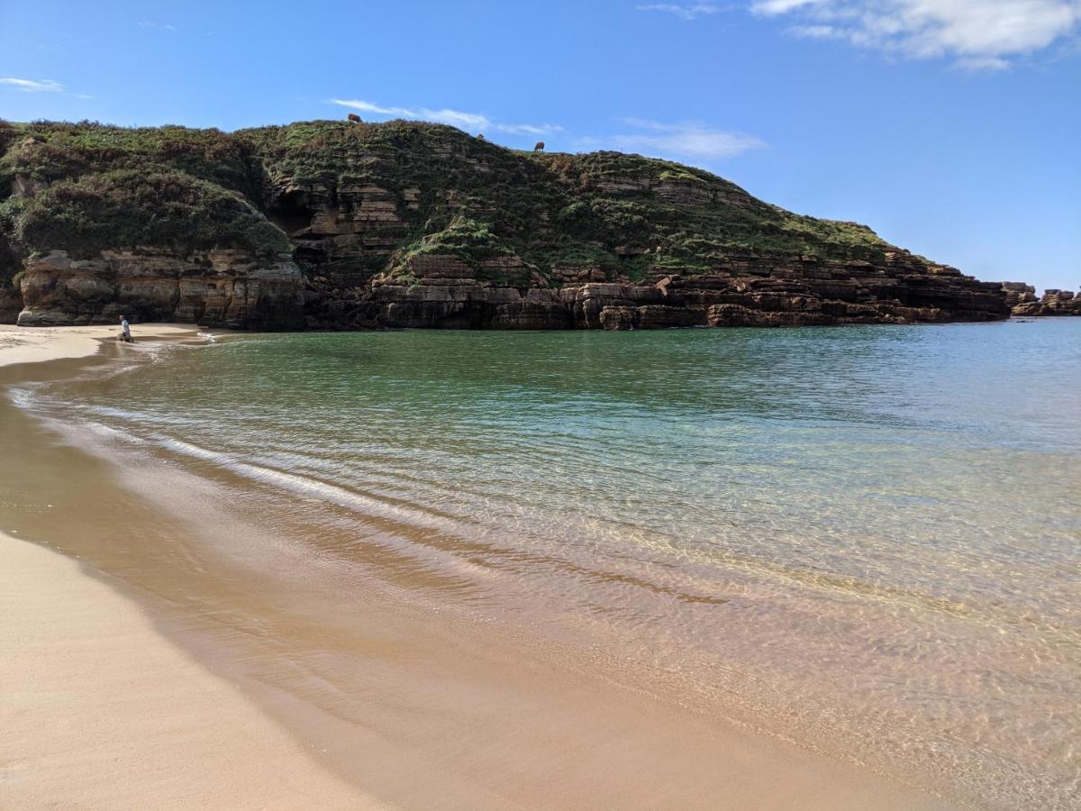 Chalet Galizano Junto A La Playa Esterno foto